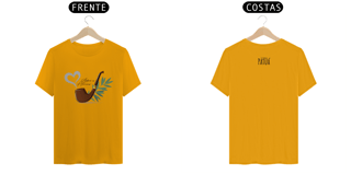 Nome do produto Coleção Símbolos & Elementos - T-Shirt Classic Frente & Verso Preto-Velho