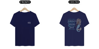 Nome do produto Coleção Ponto Cantado - T-Shirt Classic Frente & Verso Iemanjá