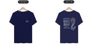 Nome do produto Coleção Ponto Cantado - T-Shirt Classic Frente & Verso Iemanjá