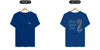 Nome do produto Coleção Ponto Cantado - T-Shirt Classic Frente & Verso Iemanjá