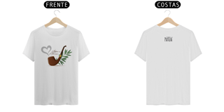 Nome do produto Coleção Símbolos & Elementos - T-Shirt Classic Frente & Verso Preto-Velho