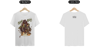 Nome do produto Coleção Orixás & Entidades - T-Shirt Classic Frente & Verso Oxóssi