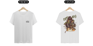 Nome do produto Coleção Orixás & Entidades - T-Shirt Classic Frente & Verso Oxóssi