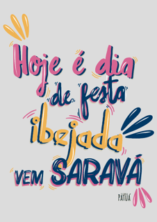 Nome do produto Pôster Coleção Ponto Cantado - Ibejada