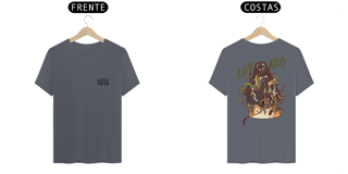 Nome do produto Coleção Orixás & Entidades - T-Shirt Classic Frente & Verso Oxóssi