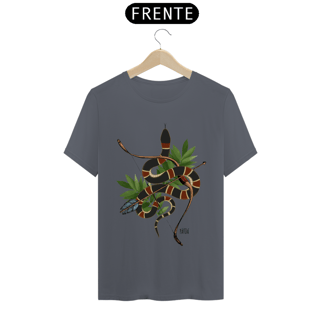 Nome do produto Coleção Símbolos & Elementos - T-Shirt Classic Frente Caboclo Cobra Coral