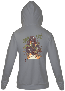 Nome do produto Coleção Orixás & Entidades - Moletom com Zíper Oxóssi