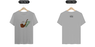 Nome do produto Coleção Símbolos & Elementos - T-Shirt Classic Frente & Verso Preto-Velho
