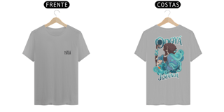 Nome do produto Coleção Orixás & Entidades - T-Shirt Classic Frente & Verso Iemanjá