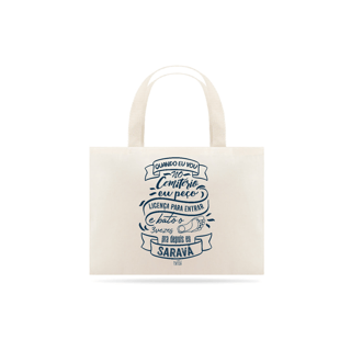 Nome do produto Coleção Ponto Cantado - Ecobag Exu