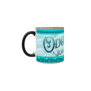 Nome do produto Coleção Orixás & Entidades - Caneca Termo Mágica Iemanjá