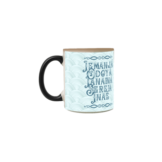 Nome do produto Coleção Ponto Cantado - Caneca Termo Mágica Iemanjá