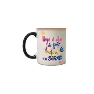 Nome do produto Coleção Ponto Cantado - Caneca Termo Mágica Ibejada