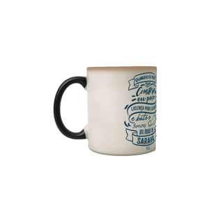 Nome do produto Coleção Ponto Cantado - Caneca Termo Mágica Exu