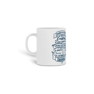 Nome do produto Coleção Ponto Cantado - Caneca Exu