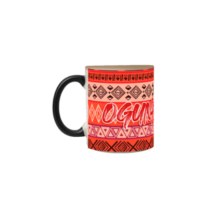 Nome do produto Coleção Orixás & Entidades - Caneca Termo Mágica Ogun