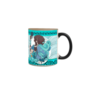 Nome do produto Coleção Orixás & Entidades - Caneca Termo Mágica Iemanjá