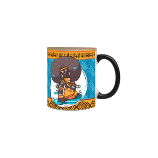 Nome do produto Coleção Orixás & Entidades - Caneca Termo Mágica Oxum