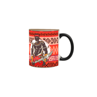 Nome do produto Coleção Orixás & Entidades - Caneca Termo Mágica Ogun