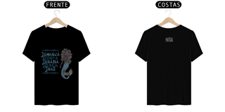 Nome do produto Coleção Ponto Cantado - T-Shirt Classic Frente & Verso Iemanjá