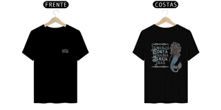 Nome do produto Coleção Ponto Cantado - T-Shirt Classic Frente & Verso Iemanjá
