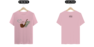 Nome do produto Coleção Símbolos & Elementos - T-Shirt Classic Frente & Verso Preto-Velho