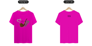 Nome do produto Coleção Símbolos & Elementos - T-Shirt Classic Frente & Verso Preto-Velho