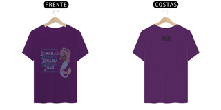 Nome do produto Coleção Ponto Cantado - T-Shirt Classic Frente & Verso Iemanjá