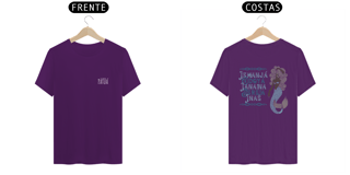 Nome do produto Coleção Ponto Cantado - T-Shirt Classic Frente & Verso Iemanjá