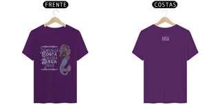 Nome do produto Coleção Ponto Cantado - T-Shirt Classic Frente & Verso Iemanjá