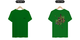 Nome do produto Coleção Símbolos & Elementos - T-Shirt Classic Frente & Verso Caboclo Cobra Coral