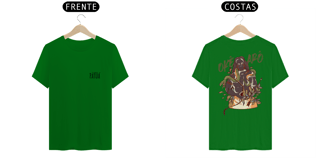 Nome do produto Coleção Orixás & Entidades - T-Shirt Classic Frente & Verso Oxóssi