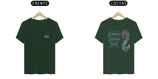Nome do produto Coleção Ponto Cantado - T-Shirt Classic Frente & Verso Iemanjá