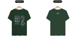 Nome do produto Coleção Ponto Cantado - T-Shirt Classic Frente & Verso Iemanjá