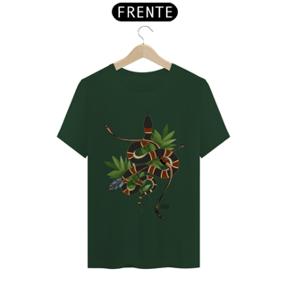 Nome do produto Coleção Símbolos & Elementos - T-Shirt Classic Frente Caboclo Cobra Coral
