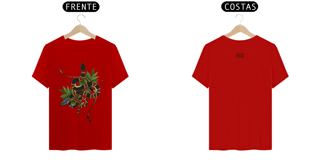 Nome do produto Coleção Símbolos & Elementos - T-Shirt Classic Frente & Verso Caboclo Cobra Coral