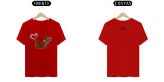 Nome do produto Coleção Símbolos & Elementos - T-Shirt Classic Frente & Verso Preto-Velho