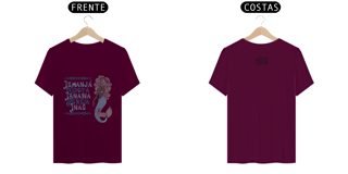 Nome do produto Coleção Ponto Cantado - T-Shirt Classic Frente & Verso Iemanjá