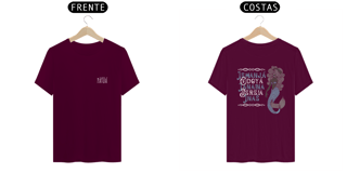 Nome do produto Coleção Ponto Cantado - T-Shirt Classic Frente & Verso Iemanjá