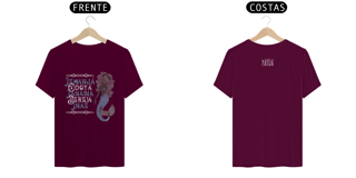 Nome do produto Coleção Ponto Cantado - T-Shirt Classic Frente & Verso Iemanjá