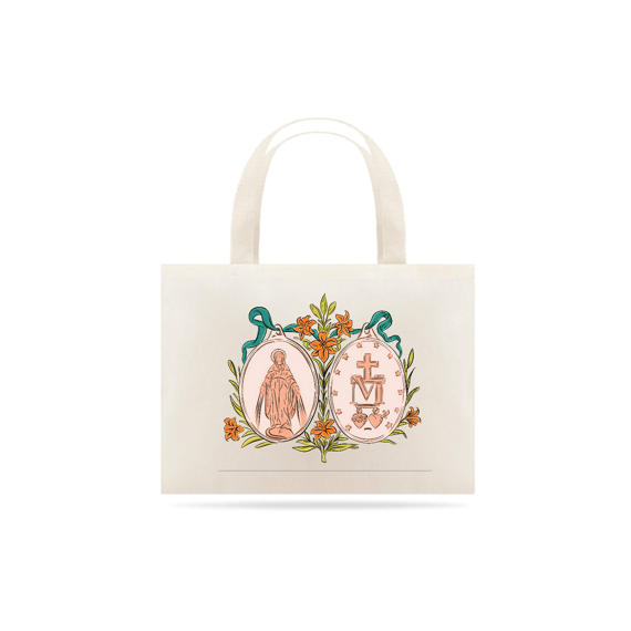 Ecobag Medalha frente e verso