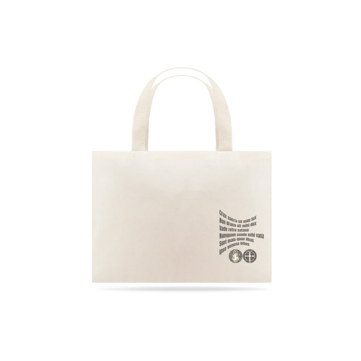Nome do produto: Ecobag Medalha São Bento