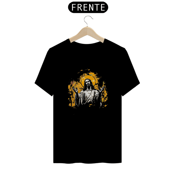 Camiseta Unissex Cristo de braços abertos