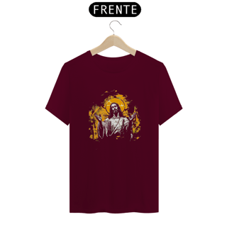 Nome do produtoCamiseta Unissex Cristo de braços abertos