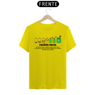 Nome do produto CAMISETA Isaías 40:31 - Forças renovadas (Camisa Masculina)