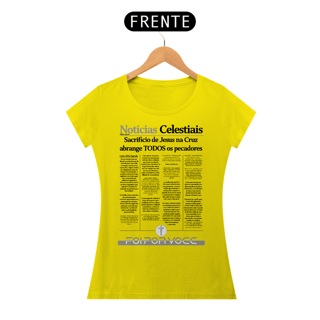 Nome do produto CAMISETA Boas novas (Camisa Feminina)