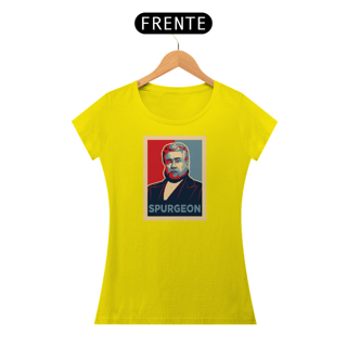 Nome do produto CAMISETA Spurgeon - Pop Art - (Camiseta Feminina)