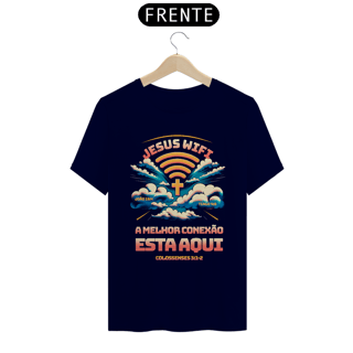Nome do produto CAMISETA Jesus WIFI (Camisa Masculina)