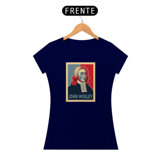Nome do produto CAMISETA John Wesley - Pop Art - (Camiseta Feminina)