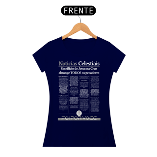 Nome do produto CAMISETA Boas novas (Camisa Feminina)